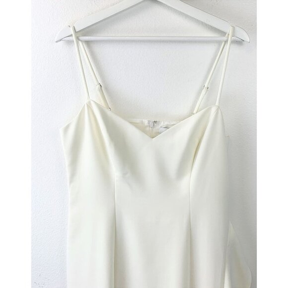 NWT Likely Laverna Ruffle Midi Dress Size 12 - Picture 4 of 9